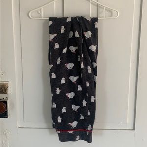 Polar bear pajama pants